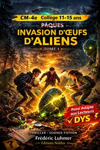Thriller Science fiction Invasion d' oeufs d' aliens tome 1 pas de pâques DYS