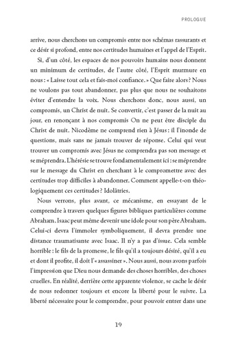 La foi n'est pas un bonbon au miel. Pour une foi qui brûle