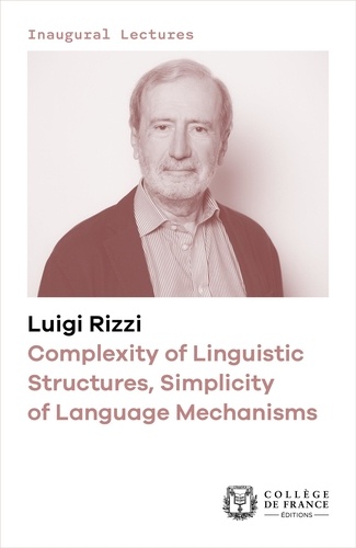 Complexity of Linguistic Structures, Simplicity of Language Mechanisms. Inaugural lecture delivered on Thursday 5 November 2020
