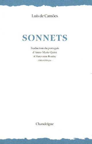 Luis de Camões - Sonnets - Edition bilingue français-portugais.