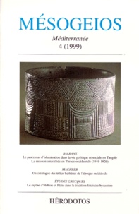 Luis-Gil Fernandez et  Collectif - MESOGEIOS N° 4 / 1999.