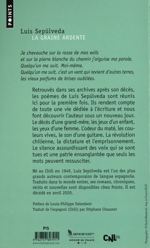 La graine ardente. Poésie complète (1967-2016)