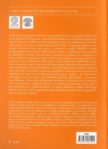 Riti ed emblemi. Processi di rappresentazione del potere principesco in area subalpina (XIII-XVI secc.)