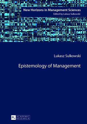 Lukasz Sulkowski - Epistemology of Management.