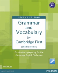 Luke Prodromou - Grammar and Vocabulary for Cambridge First (with Key).