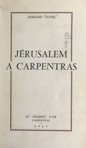 Jérusalem à Carpentras