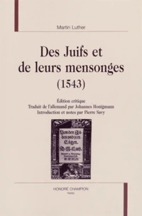 Des Juifs et de leurs mensonges (1543)