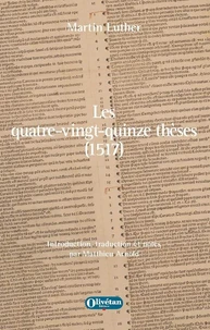 Les quatre-vingt-quinze thèses (1517)