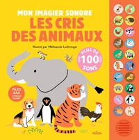 Mon imagier sonore, Les cris des animaux
