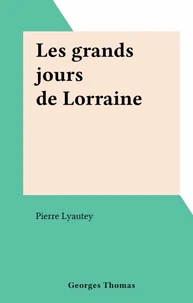 Les grands jours de Lorraine
