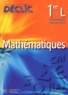 Lydia Misset - Mathematiques 1ere L Mathematique Informatique.