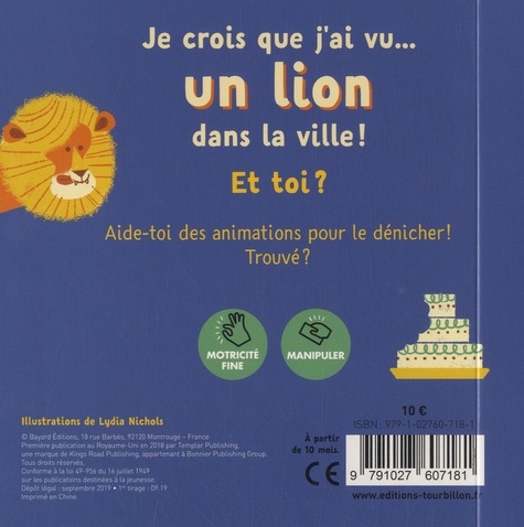 Je crois que j'ai vu... un lion dans la ville !