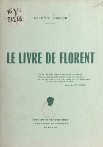 Le livre de Florent