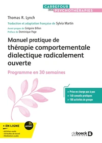 Manuel pratique de la thérapie comportementale dialectique radicalement ouverte