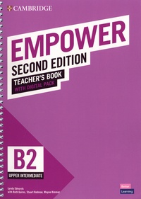 Lynda Edwards - Empower - Teacher's Book with Digital Pack B2 Upper Intermediate.