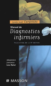 Téléchargement gratuit de livres lus en ligne Manuel de diagnostics infirmiers 9782294012860 (French Edition) MOBI RTF PDF par Lynda-Juall Carpenito
