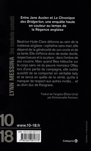 Une enquête de Beatrice Hyde-Clare Tome 1 Une insolente curiosité