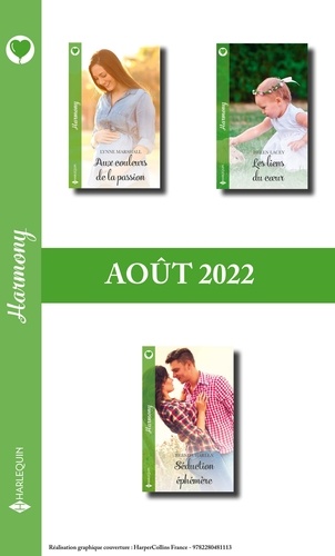 Pack mensuel Harmony - 3 romans (Août 2022)