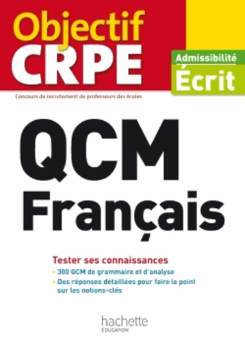 QCM français. Ecrit