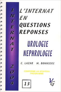 M Bonniere et Câlin Lazar - Urologie - Néphrologie.