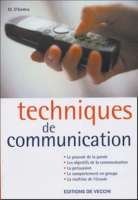 M D'Ambra - Techniques de communication.