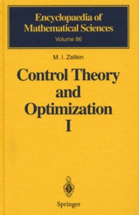 M-I Zelikin - Control Theory and Optimization I.