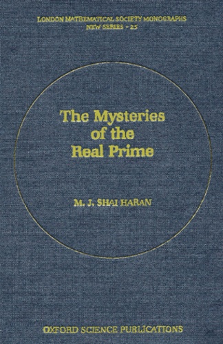 M-J-Shai Haran - The Mysteries Of The Real Prime.