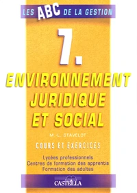 Environnement juridique et social