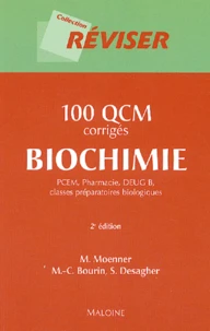 100 QCM corrigés Biochimie