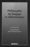 M-N Terrasse et Gérard Chazal - Philosophie du langage et informatique - [colloque, 27-29 juin 1995, Dijon].