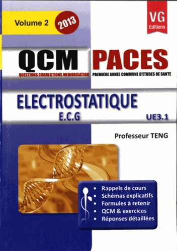 M Teng - Electrostatique E. C. G - Volume 2.