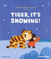 Tiger, it's Snowing!