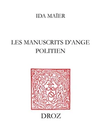 Les manuscrits d'Ange Politien