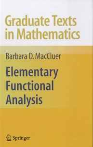 Elementary Functional Analysis