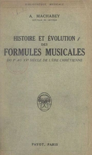 Histoire et évolution des formules musicales