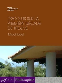 Discours sur la première décade de Tite-Live