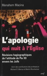 L'apologie qui nuit à l'Eglise