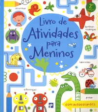 Livro de atividades para meninos