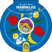 Macro Editions - Les plus beaux Mandalas pour les enfants - Volume 6, Bleu.