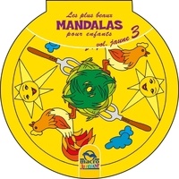  Macro - Les plus beaux mandalas pour les enfants - Volume jaune 3.