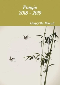 Poésie 2018 - 2019