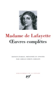  Madame de Lafayette - Oeuvres complètes.
