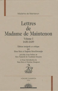 Lettres de Madame de Maintenon