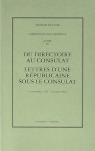 Correspondance générale