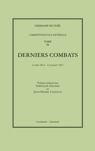Correspondance générale