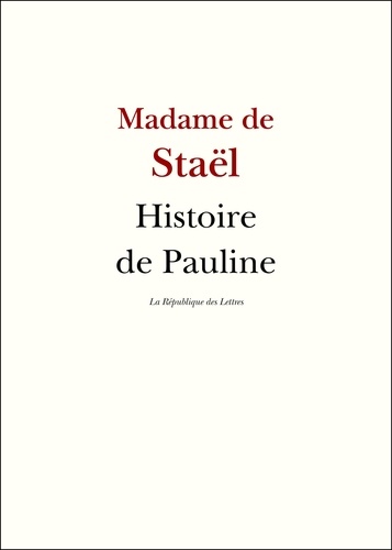 Histoire de Pauline