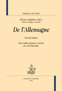 Oeuvres complètes, série 1