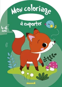 Mon coloriage à emporter Renard