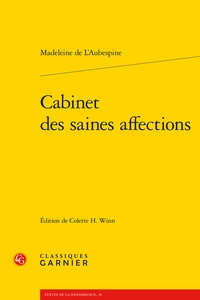 Madeleine de L'Aubespine - Cabinet des saines affections.
