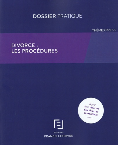Divorce : les procédures